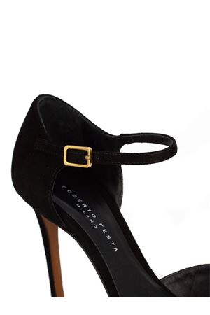 Donella black suede pumps ROBERTO FESTA | DONELLANERO